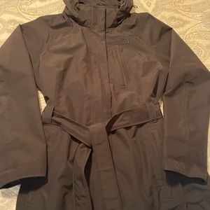 The North Face trench raincoat